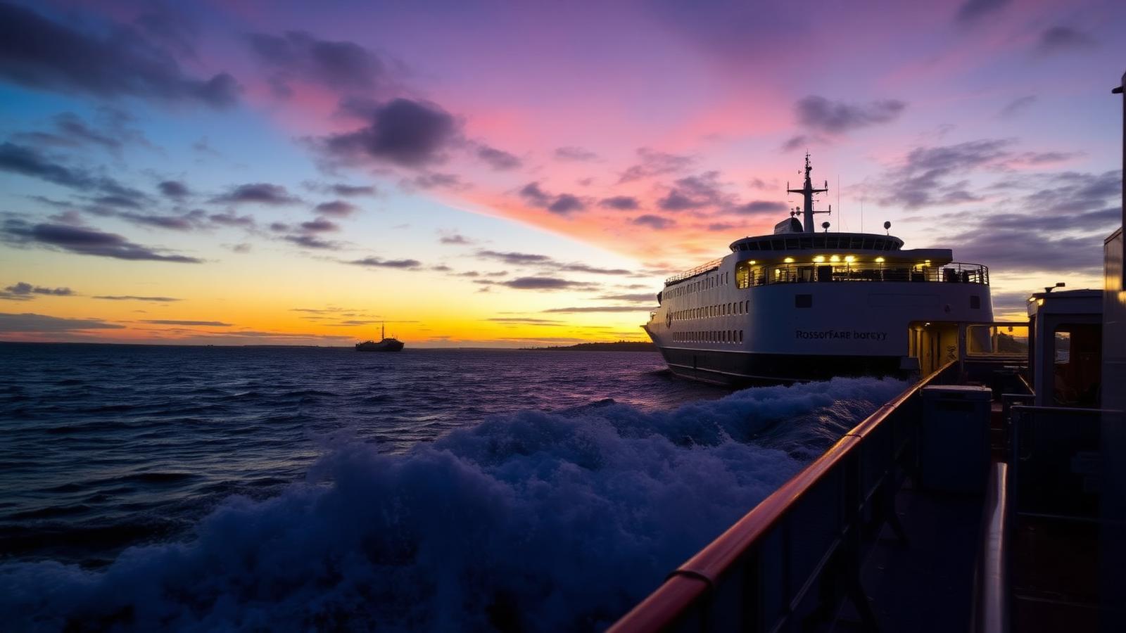 Ireland ↔ Cherbourg / Roscoff ferry route