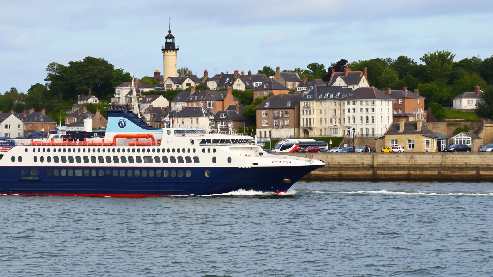 Portsmouth ↔ Caen / Cherbourg / Le Havre ferry route